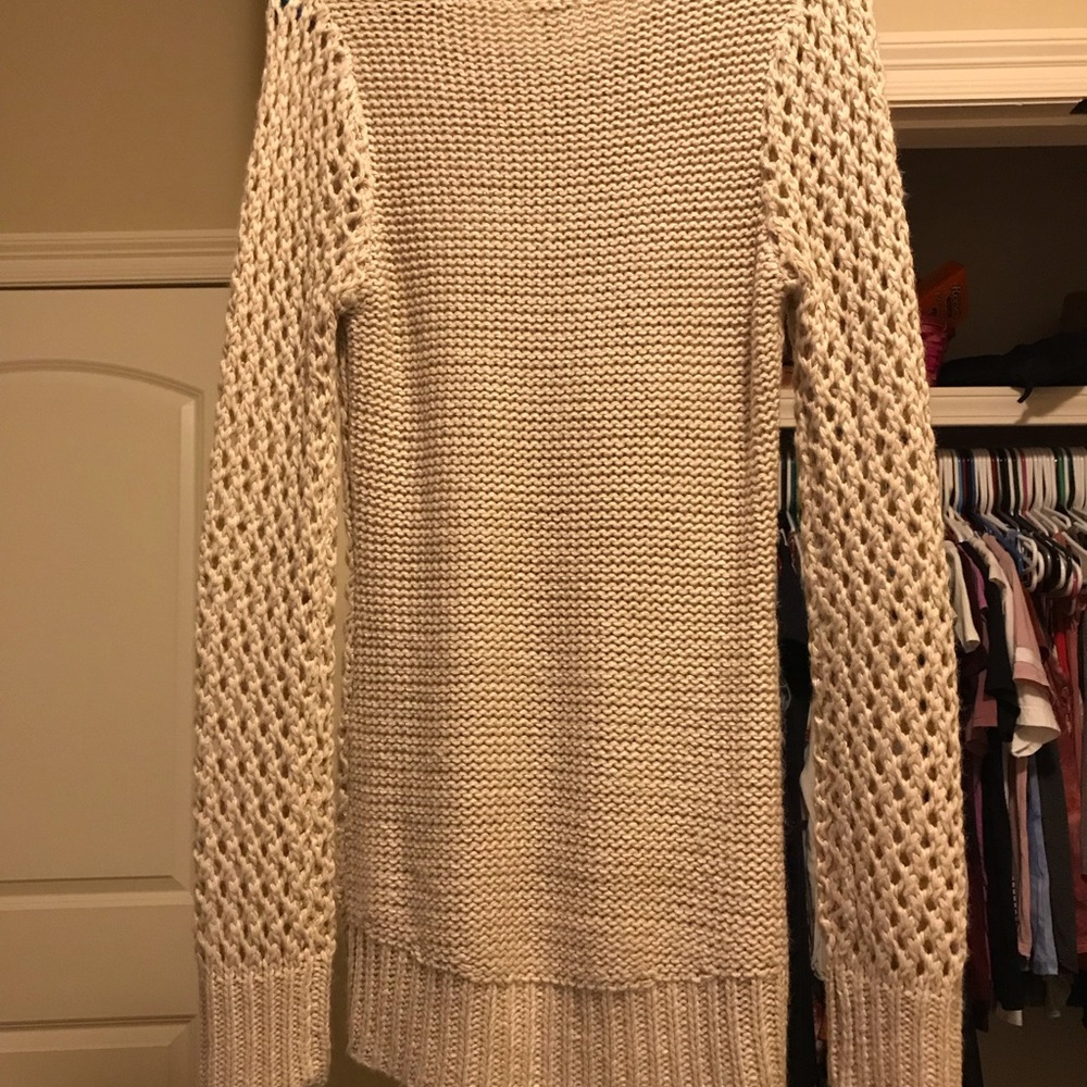 Cream sweater